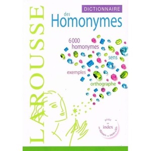 Dictionanaire des homonymes