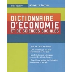 Dictionnaire D'economie