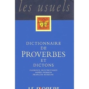 Dictionnaire poche de proverbes et dictons