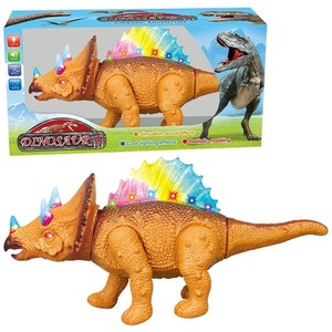 Dinozaur chodzący na baterie z głosem