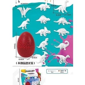 Dinozaur do malowania w jajku