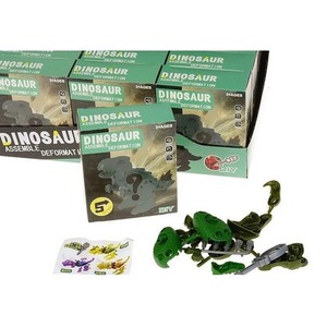 Dinozaur do skręcania 12x12x4cm MIX