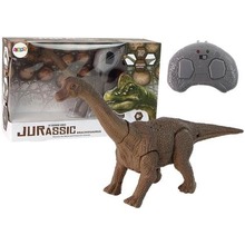 Dinozaur R/C Brachiozaur brązowy z dźwiękiem