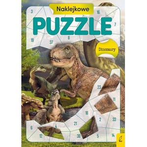 Dinozaury. Naklejkowe puzzle