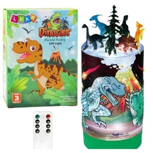 Dinozaury w słoiku LED