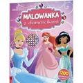 Disney Księżniczka. Malowanka z diamencikami