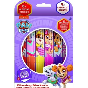 Dmuchane markery Psi Patrol 6 kolorów