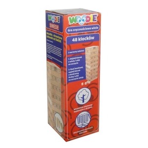 Drewniana gra zręcznościowa wieża Woodie
