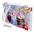 Drewniane klocki obrazkowe Kraina Lodu Frozen 12el