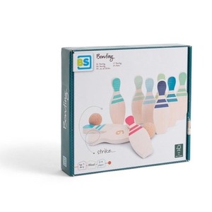 Drewniane kręgle cyferki