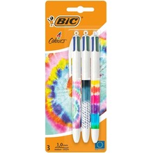Długopis 4 Colours Message Tie Dye 3szt BIC