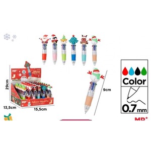 Długopis 4-kolorowy Fantasy świąteczny (36szt)