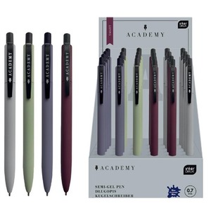 Długopis auto metal Smart Academy nieb (24szt)