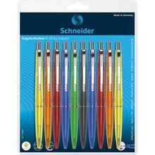 Długopis automatyczny Schneider K20 ICY M 10 szt. mix blister