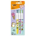 Długopis BIC 4 Colours Kawai blister 3szt.mix wzorów