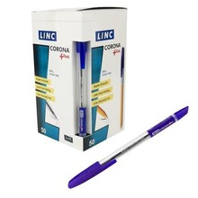 Długopis Corona niebieski (50szt) LINC