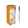 Długopis Cristal Kawaii 1mm czarny (20szt) BIC