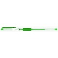 Długopis żelowy 0,5mm zielony (50szt)