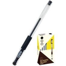 Długopis żelowy GR-101 czarny (12szt) GRAND