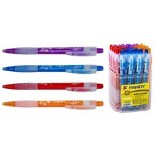 Długopis Flowers niebieski (40szt)