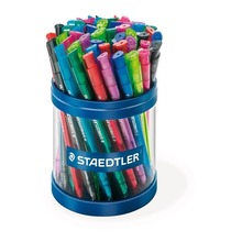 Długopis jednorazowy trójkątny M Staedtler 50 szt. mix kolorów