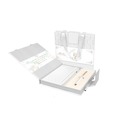 Długopis + Notes Komunia premium biały