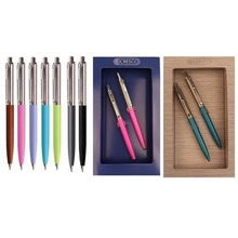 Długopis + ołówek aut, Reporter pastel Gift Box