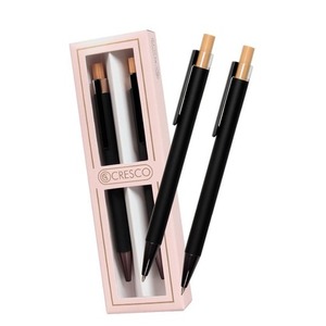 Długopis + ołówek Dyplomat czarny Gift Box