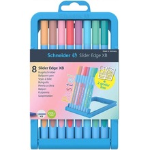 Długopis Slider Edge Pastel XB w etui 8 kolorów