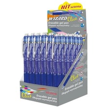 Długopis wymazywalny Wizard 0.7 niebieski (24szt)