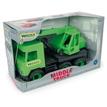 Dźwig zielony Middle Truck 32102