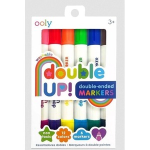 Dwustronne Flamastry Double Up 6 kolorów
