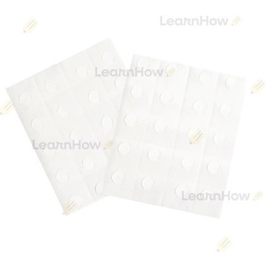 Dwustronne kropki klejowe