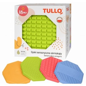 Dyski sensoryczne ośmiokąty 4szt
