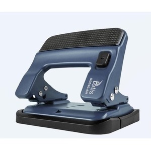 Dziurkacz metalowy niebieski 30 kartek