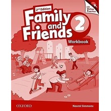 Family and Friends 2 Edition 2 Workbook + Online Practice Pack