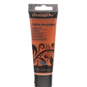 Farba akrylowa 75ml 663 perłowa miedziana