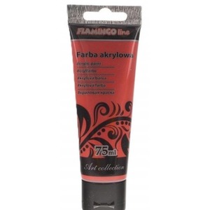 Farba akrylowa 75ml 826 perłowa czerwone wino