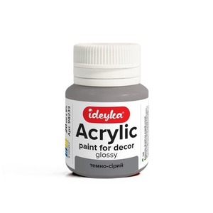 Farba akrylowa ciemnoszara 20ml
