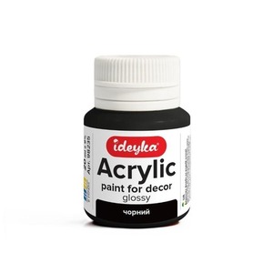 Farba akrylowa czarna 20ml