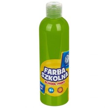 Farba szkolna naturalna tempera Astra 250 ml limonkowa