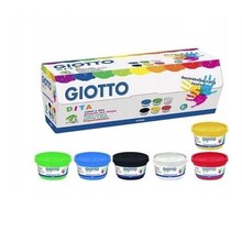 Farby do malowania palcami 6 kolorów GIOTTO