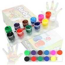 Farby do malowania rękami 20ml 12 kolorów