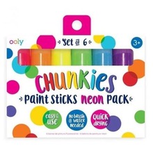 Farby w kredce Chunkies Paint Sticks Neon 6szt
