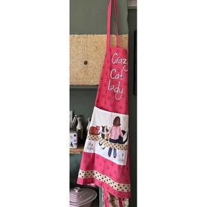 Fartuch kuchenny AP30 Crazy Cat Lady Kociara