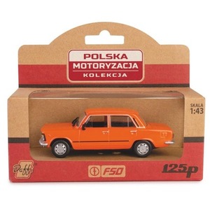Fiat 125p MR pomarańczowy