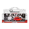 Fiat 126p + przyczepa Niewiadów Krótka czerwony