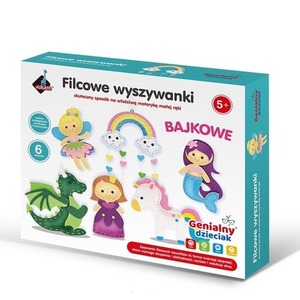 Filcowe wyszywanki baśnie