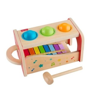 Fisher-Price Drewniane cymbałki z przebijakiem