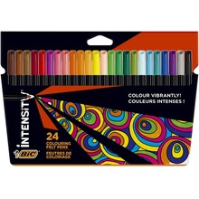 Flamastry Color UP 24 kolory BIC